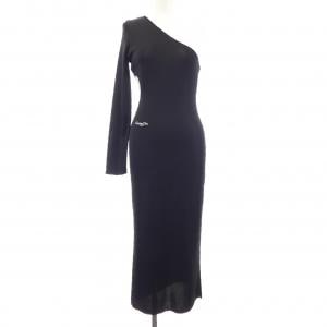 クリスチャンディオール CHRISTIAN DIOR アシンメトリーミディドレス 524R23A6008 ワンピース