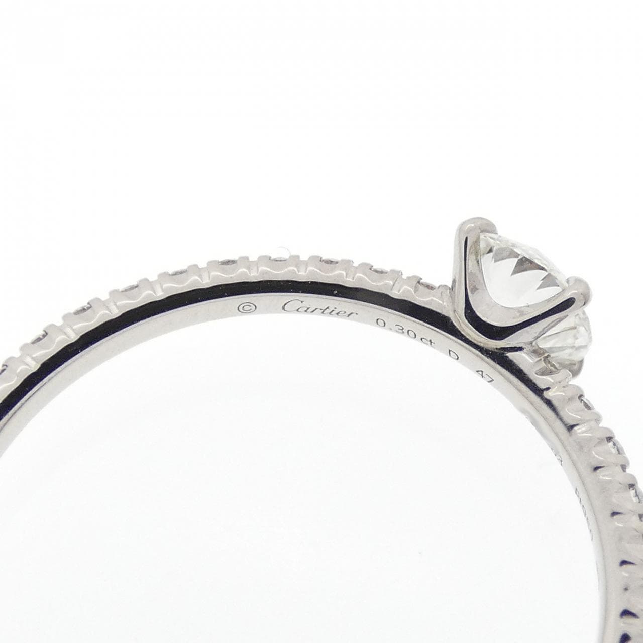 カルティエ エタンセル リング 0.30CT