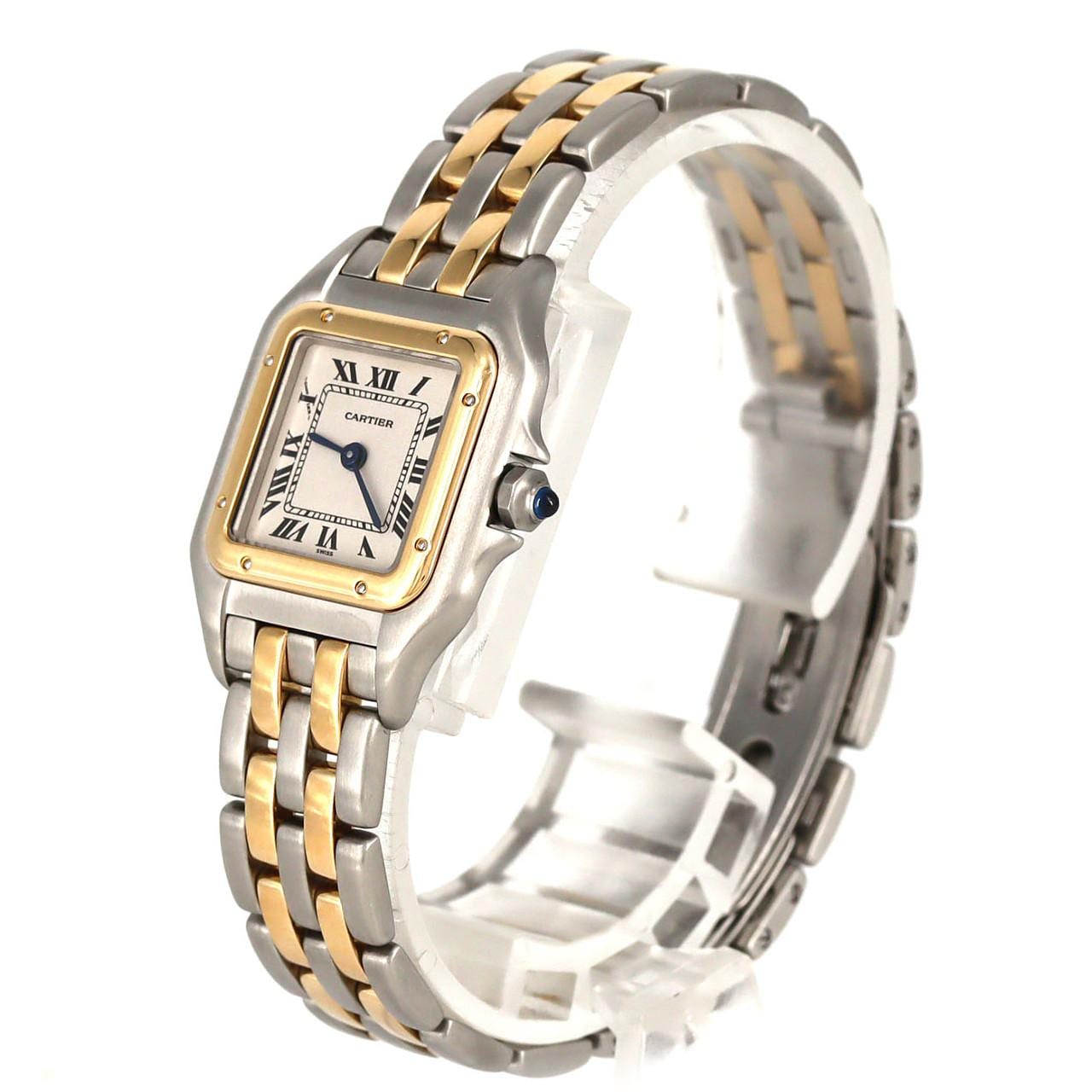 カルティエ パンテールSM 2ROW W25029B6 SSxYG クォーツ