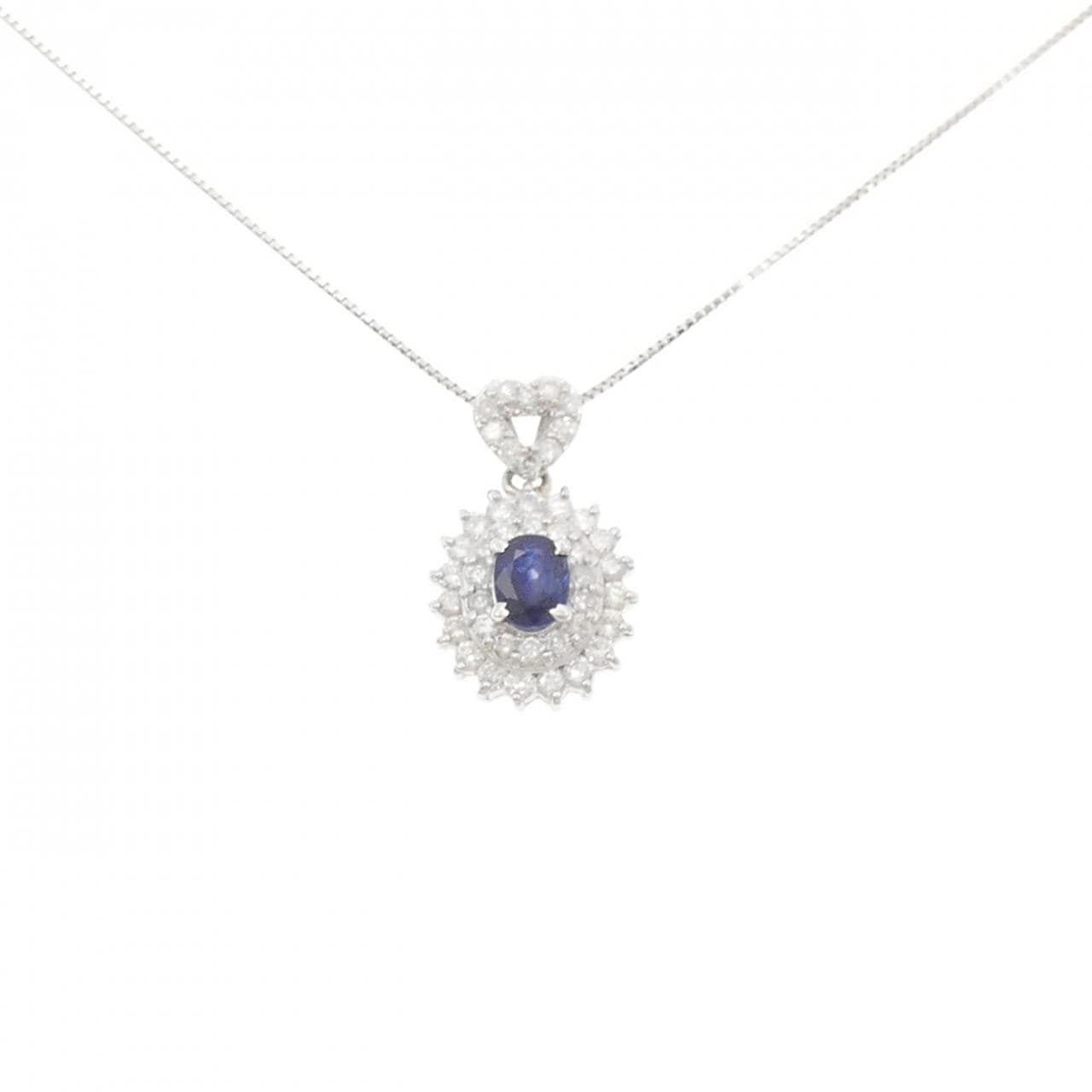PT900/PT850 サファイヤ ネックレス 1.16CT