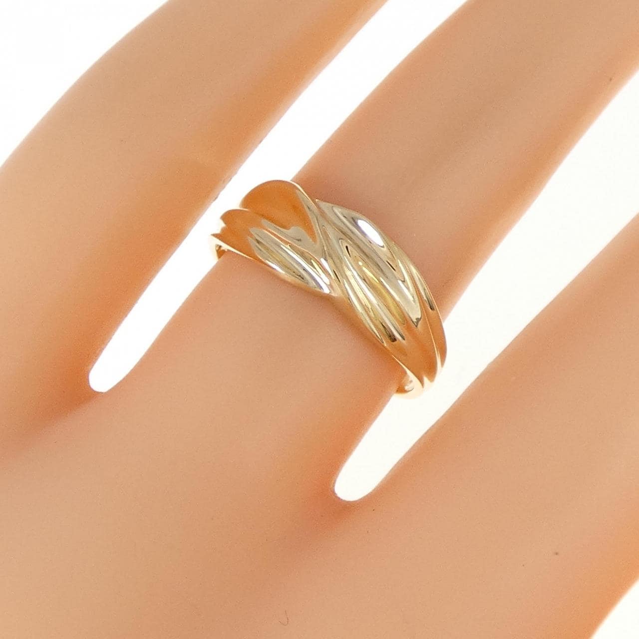 18KTYG ring
