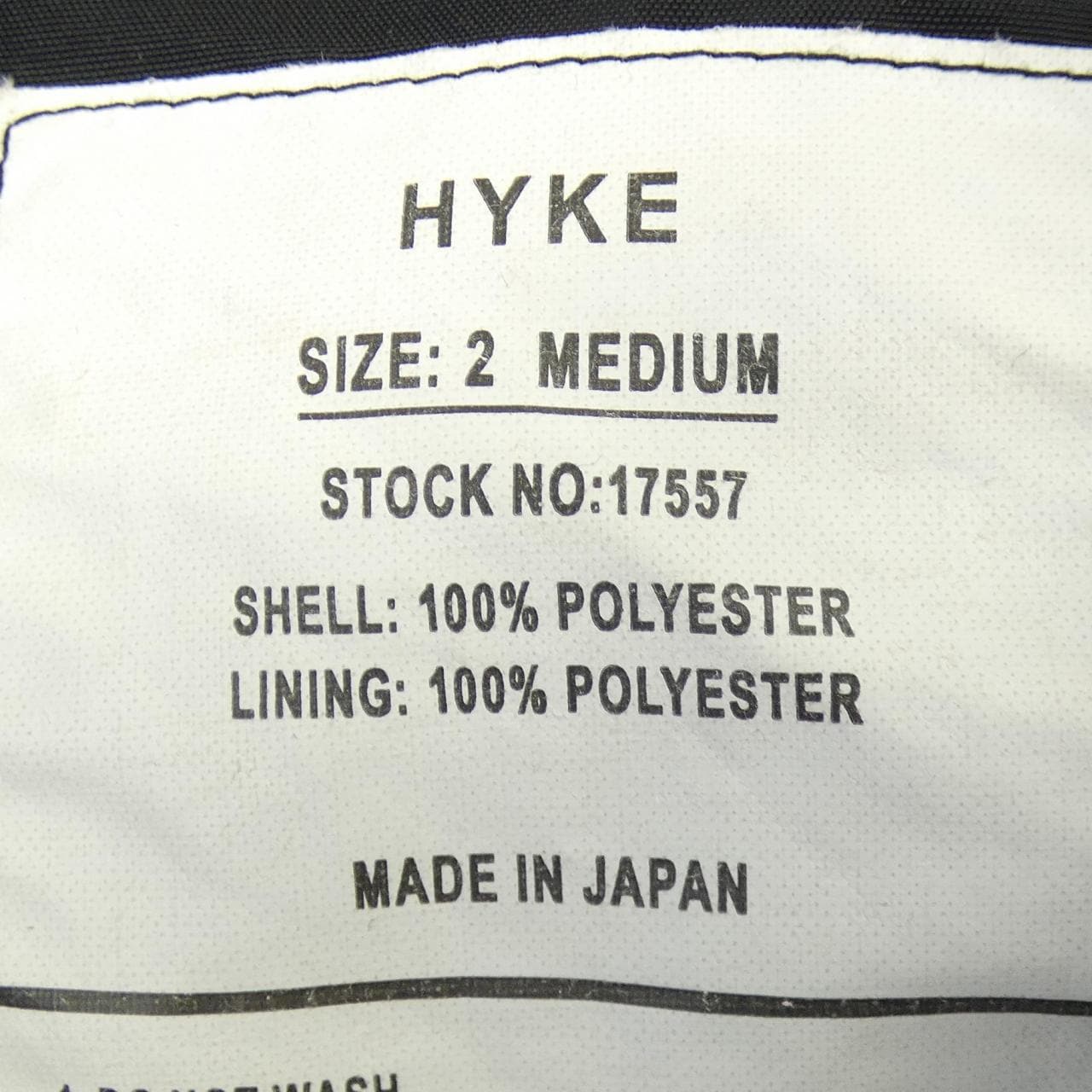 ハイク HYKE 17557 コート