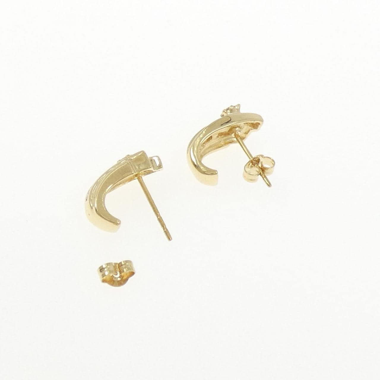 K18YG ダイヤモンド ピアス 0.290CT