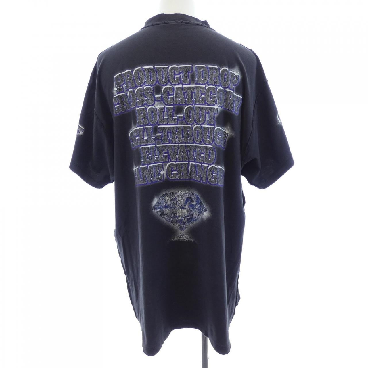 バレンシアガ BALENCIAGA 787358 TQVE8 UNISEX Tシャツ