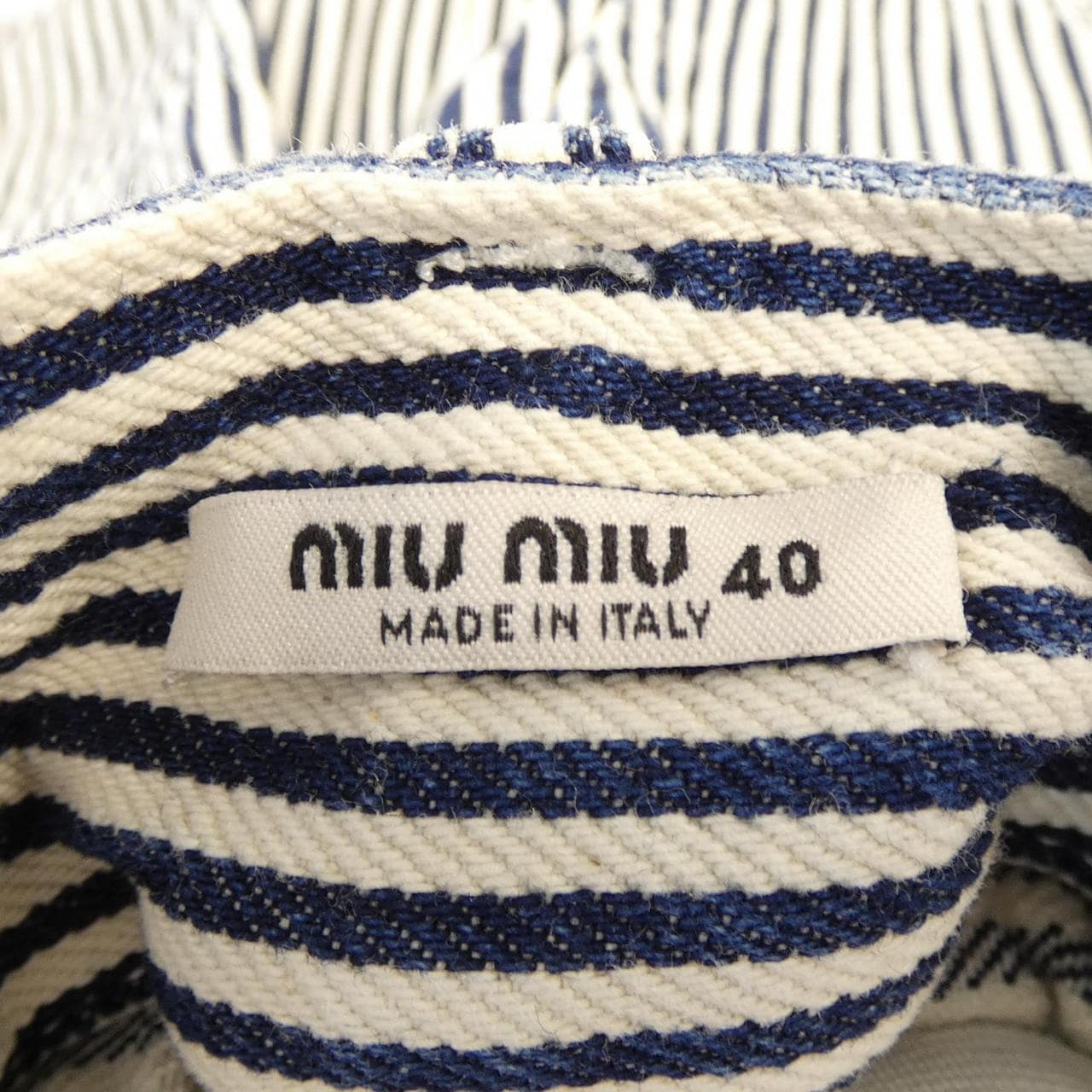 ミュウミュウ MIU MIU GWD206 1WIK スカート