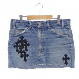 クロムハーツ CHROME HEARTS STAR 69 VNTG BLU DNM 411206364******144 スカート