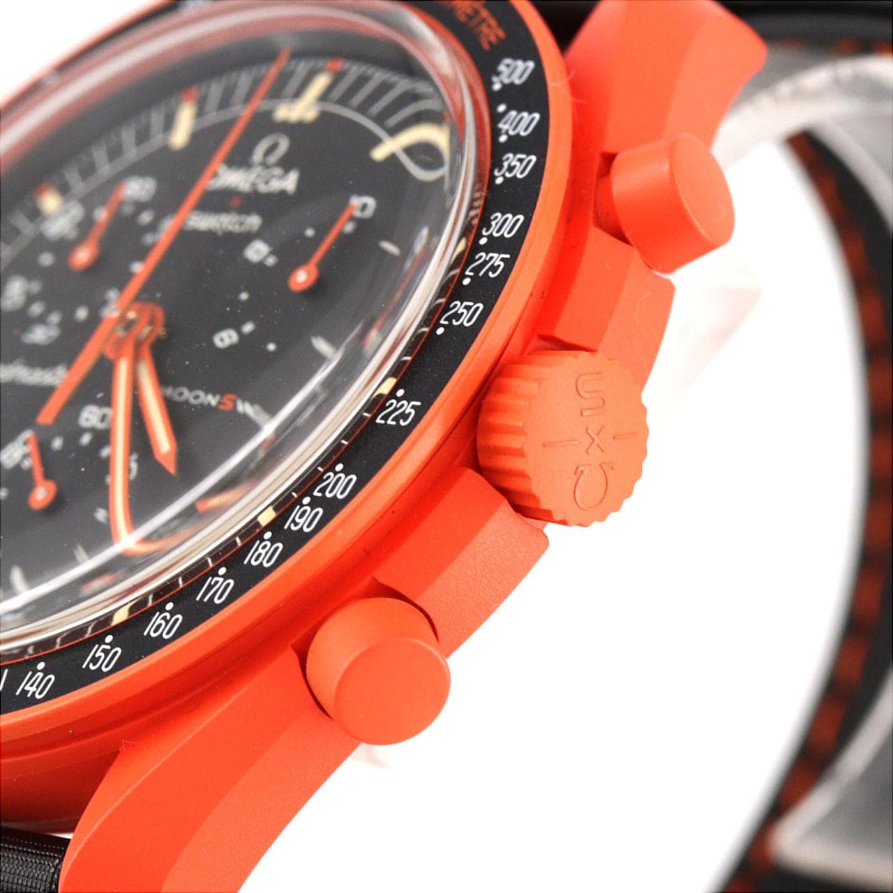 スウォッチ スウォッチxオメガ･ミッションオンアース LAVA SO33O100 バイオセラミック クォーツ