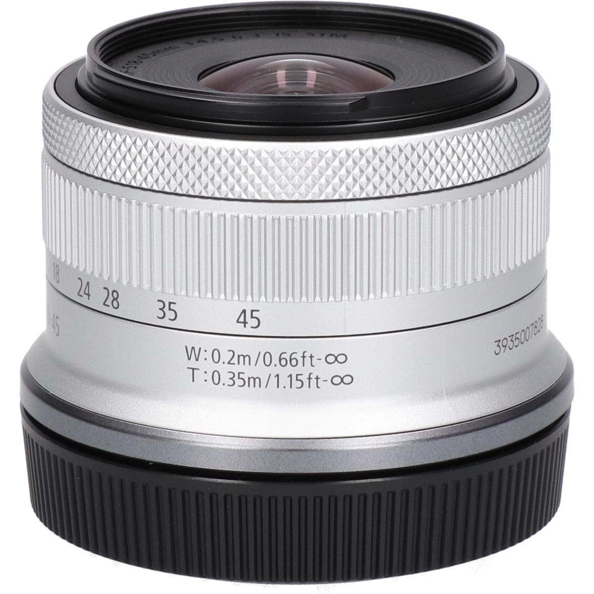 ＣＡＮＯＮ　ＲＦ－Ｓ１８－４５ｍｍ　Ｆ４．５－６．３ＩＳ　ＳＴＭ
