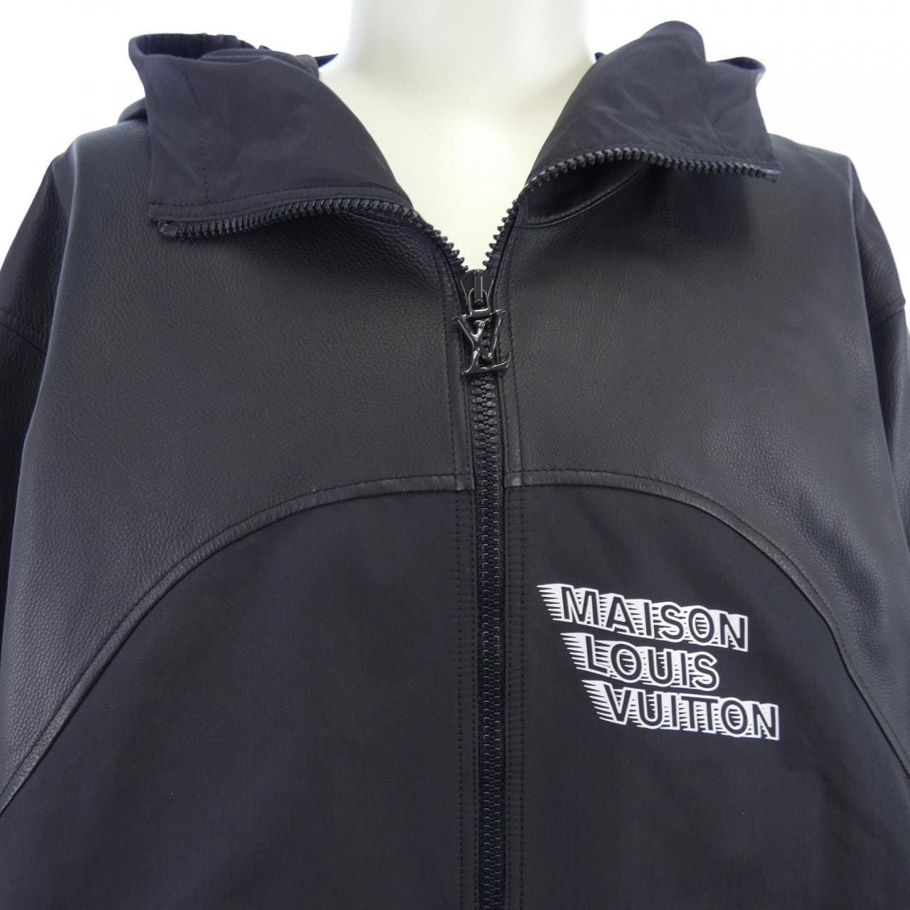 ルイヴィトン LOUIS VUITTON ミックスドレザーブルゾン HLL20ED17 レザージャケット