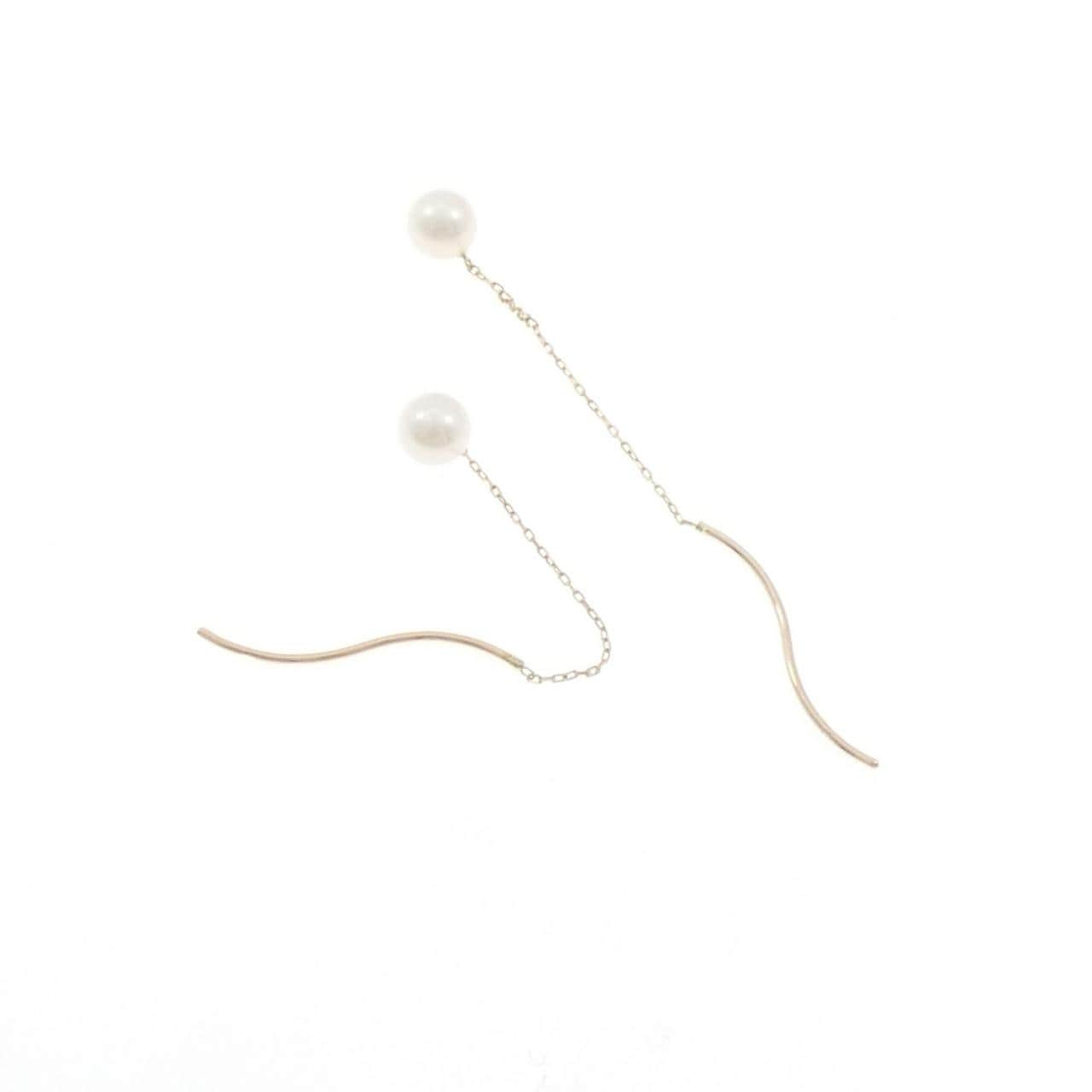 K10YG アコヤパール ピアス 4.8mm