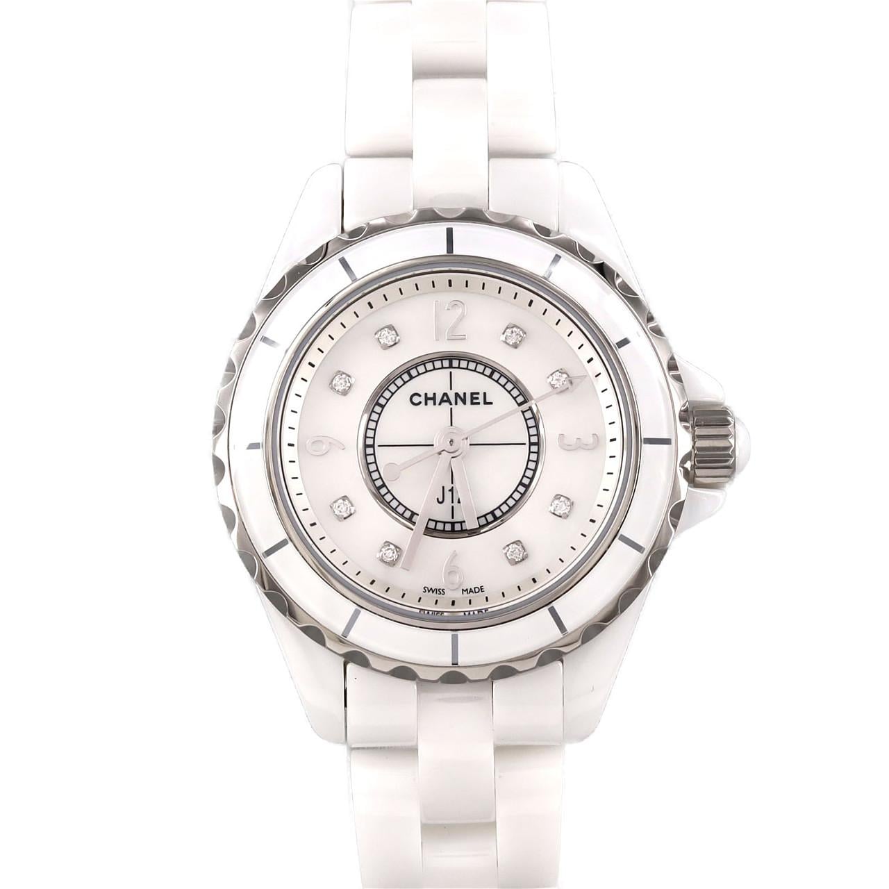 シャネル J12 29mmセラミック･8P H2570 セラミック クォーツ