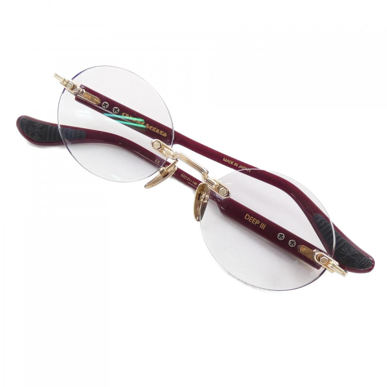 クロムハーツ CHROME HEARTS DEEPⅢ 324190203846E51467 SUNGLASSES