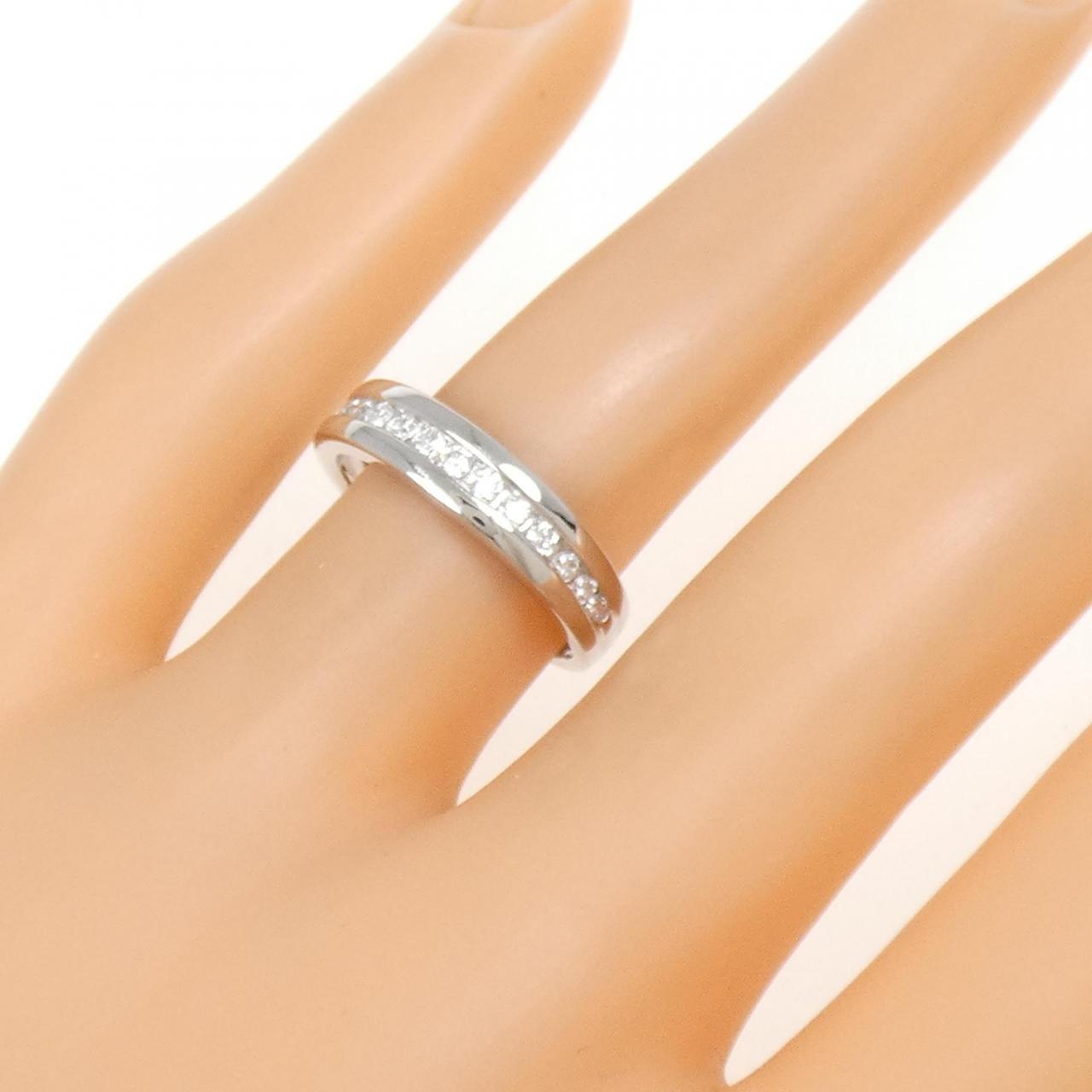 K18WG ダイヤモンド リング 0.30CT