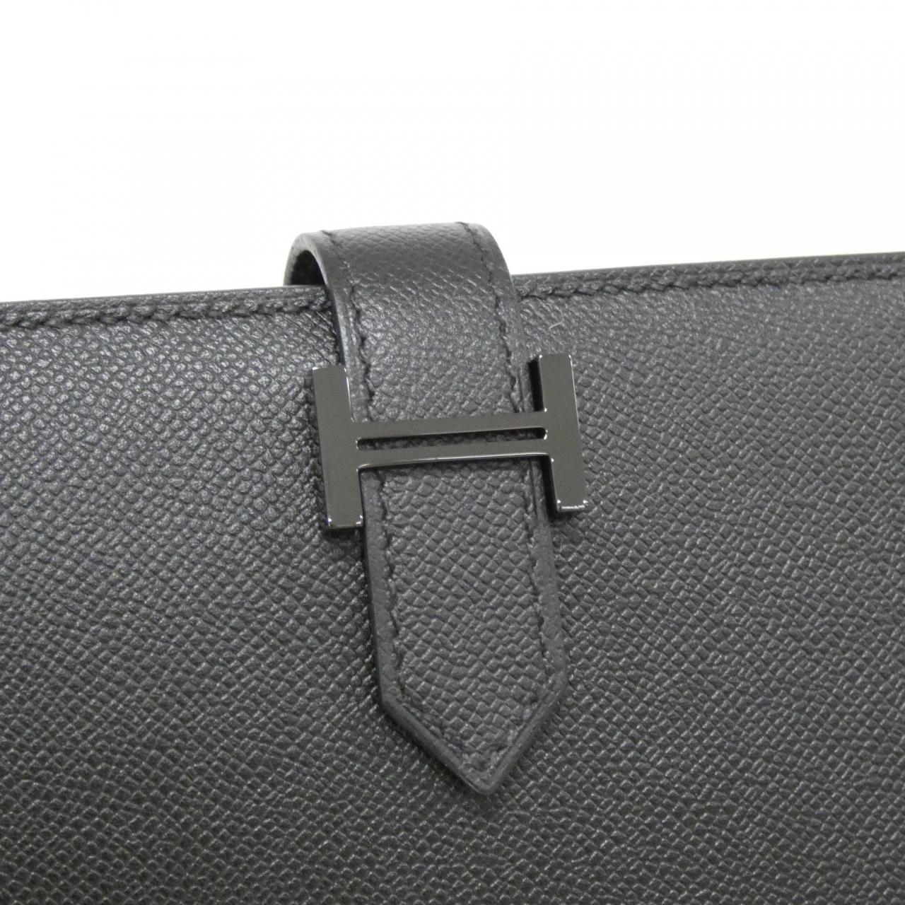 エルメス ベアン コンパクト モノクローム 085916CH 財布