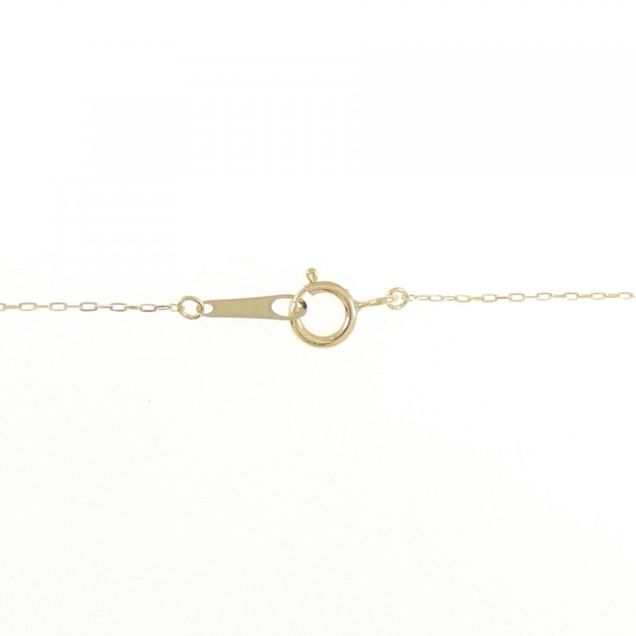 【リメイク】K18YG ダイヤモンド ネックレス 0.10CT