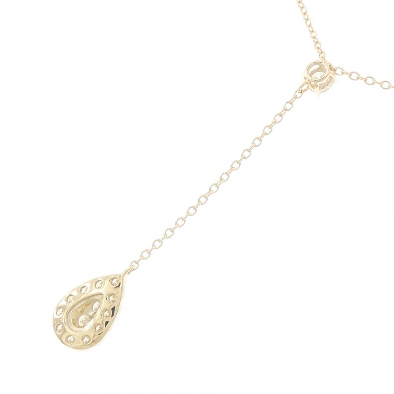 【リメイク】K10YG ダイヤモンド ネックレス 0.30CT