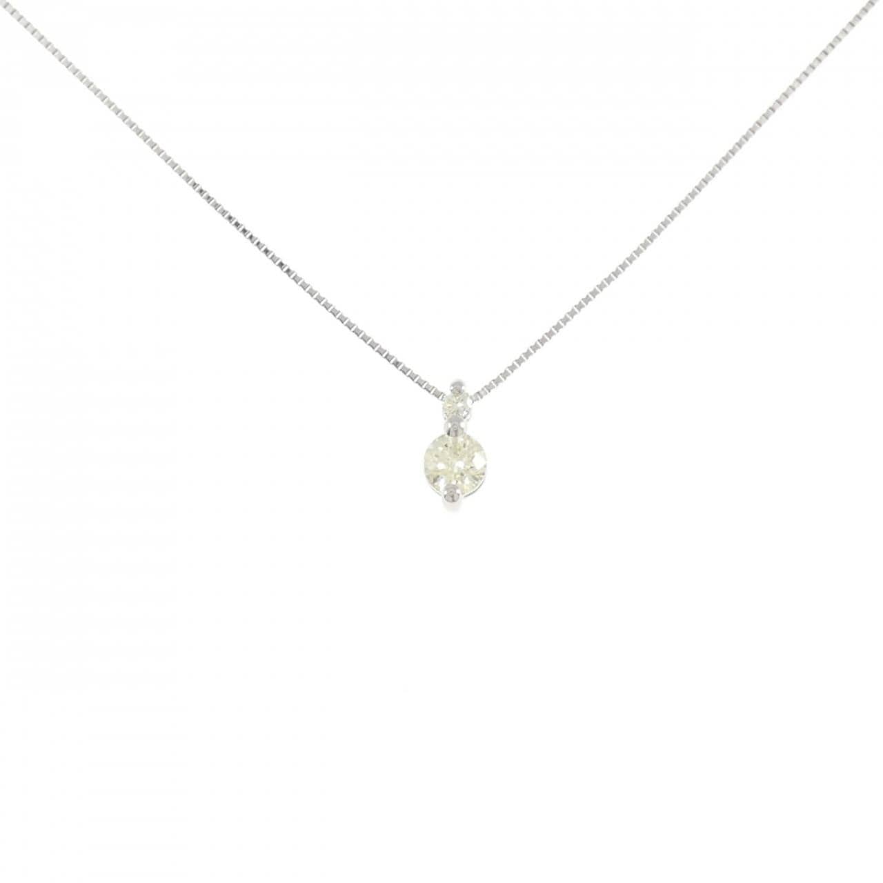 PT900/PT850 ダイヤモンド ネックレス 0.455CT