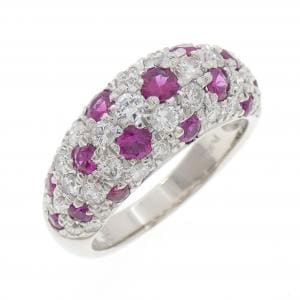 PT900 ルビー リング 1.06CT