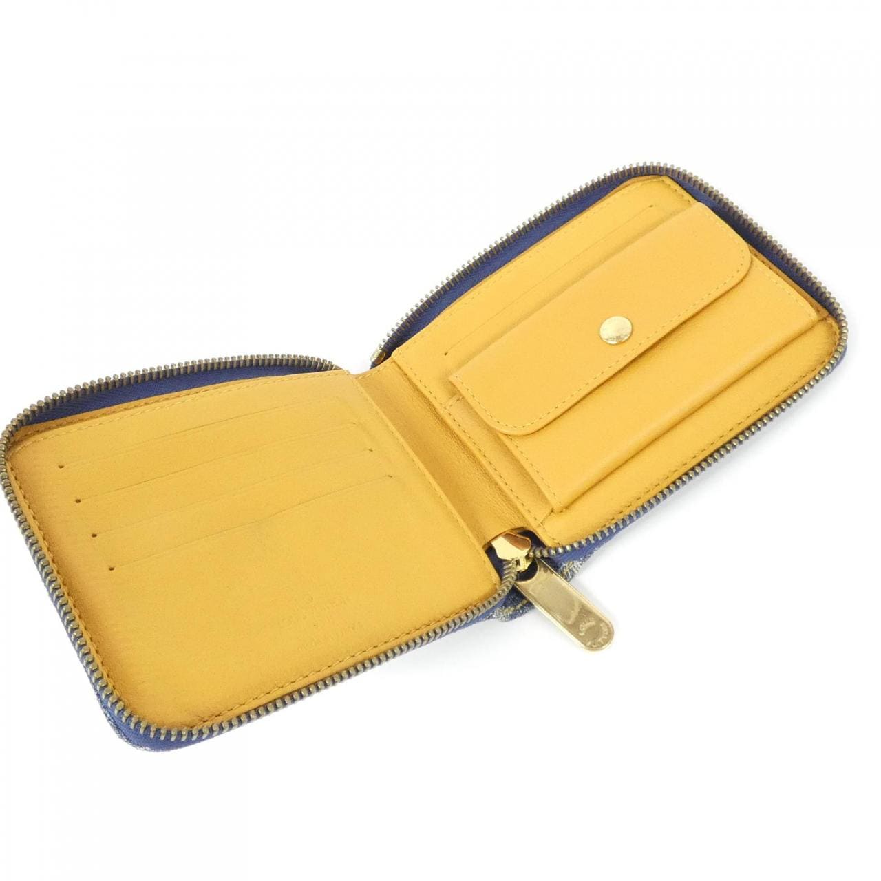 ルイヴィトン モノグラム デニム ミニ ジッピー M95342 財布