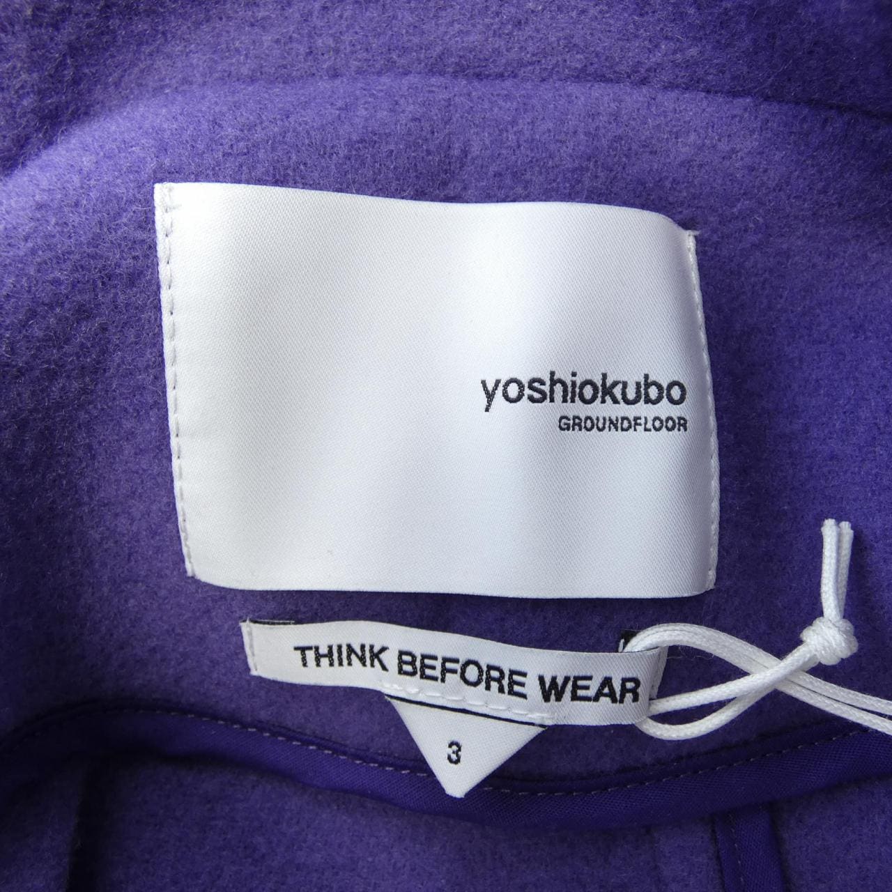 ヨシオクボ YOSHIO KUBO YKF22520 ダッフルコート