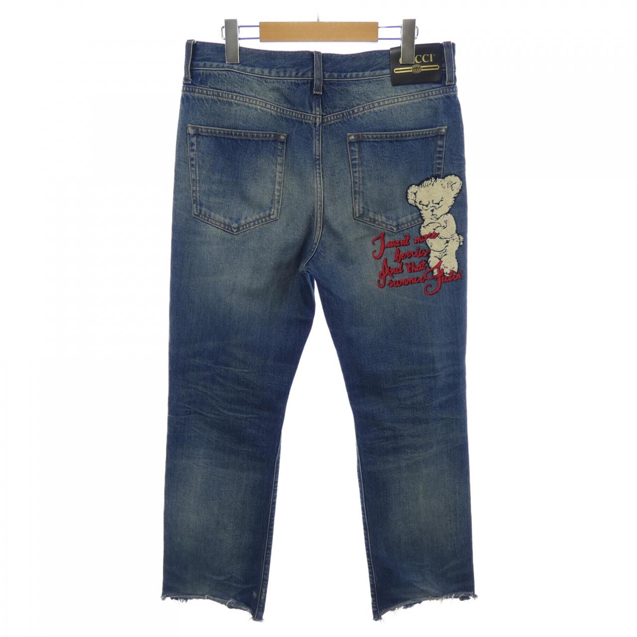 グッチ GUCCI HAHAHA 716496 XDB6K ジーンズ