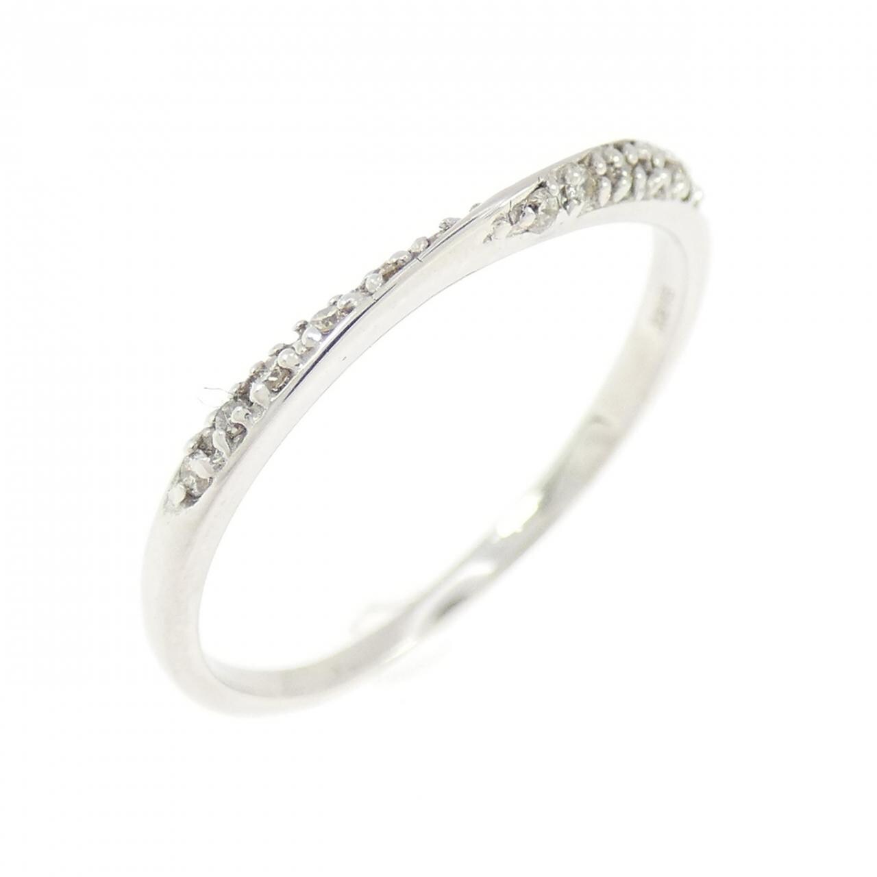 K18WG ダイヤモンド リング 0.06CT