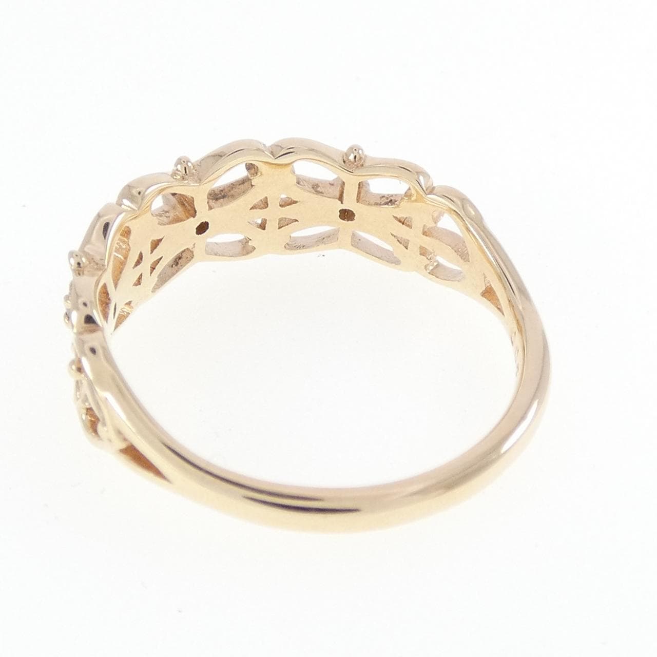 アガット ダイヤモンド リング 0.02CT