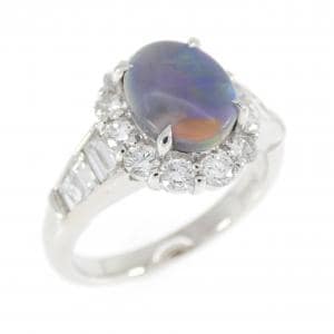 PT900 ブラックオパール リング 1.13CT