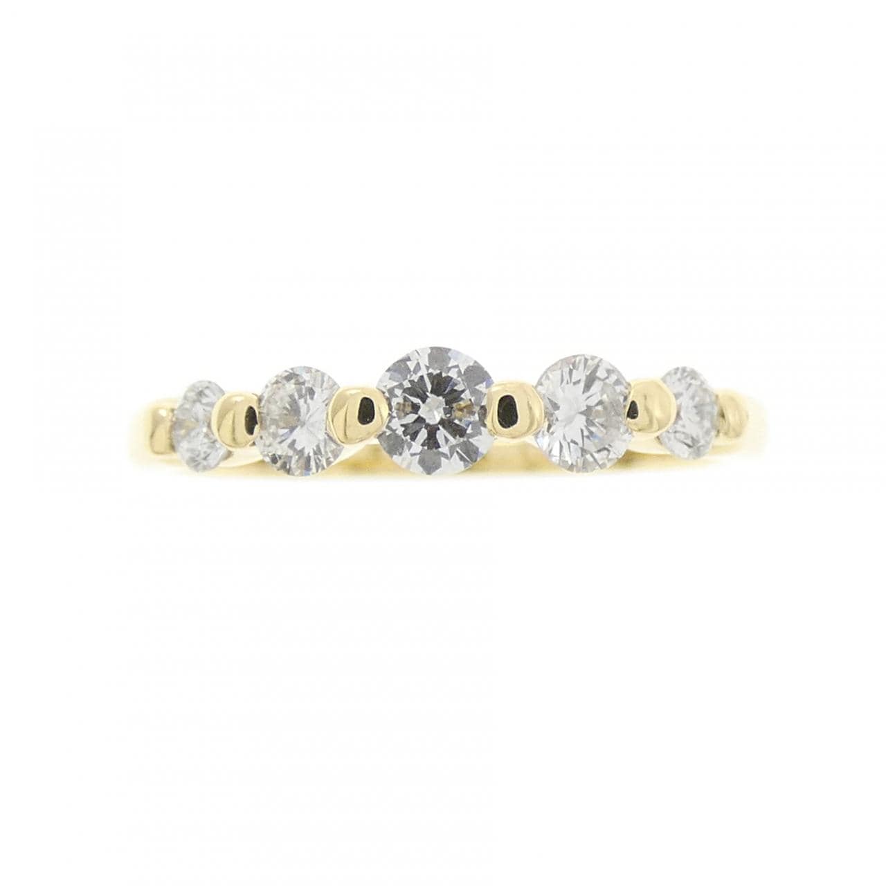 K18PG ダイヤモンド リング 0.30CT