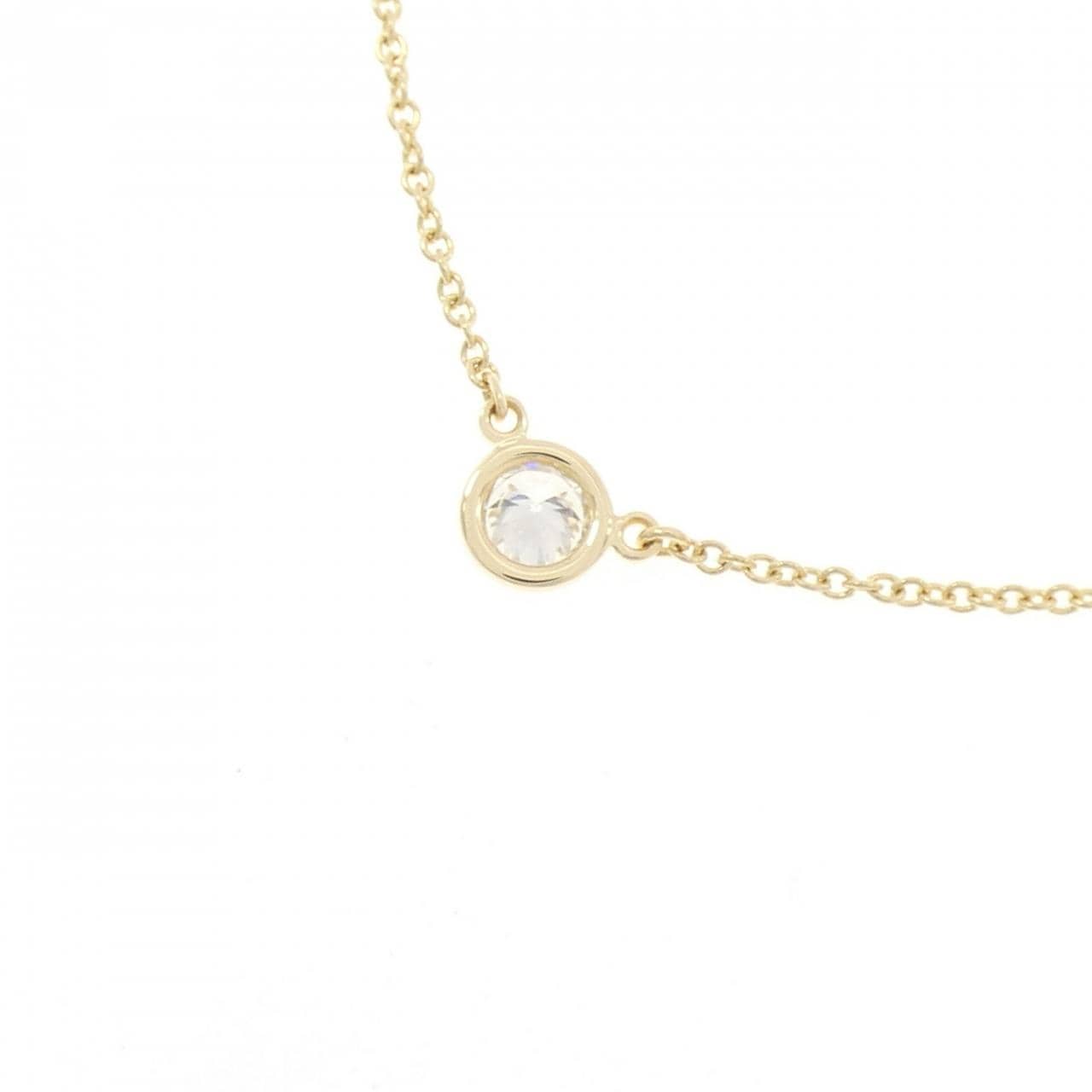ティファニー バイザヤード ネックレス 0.19CT H VS1 3EXT