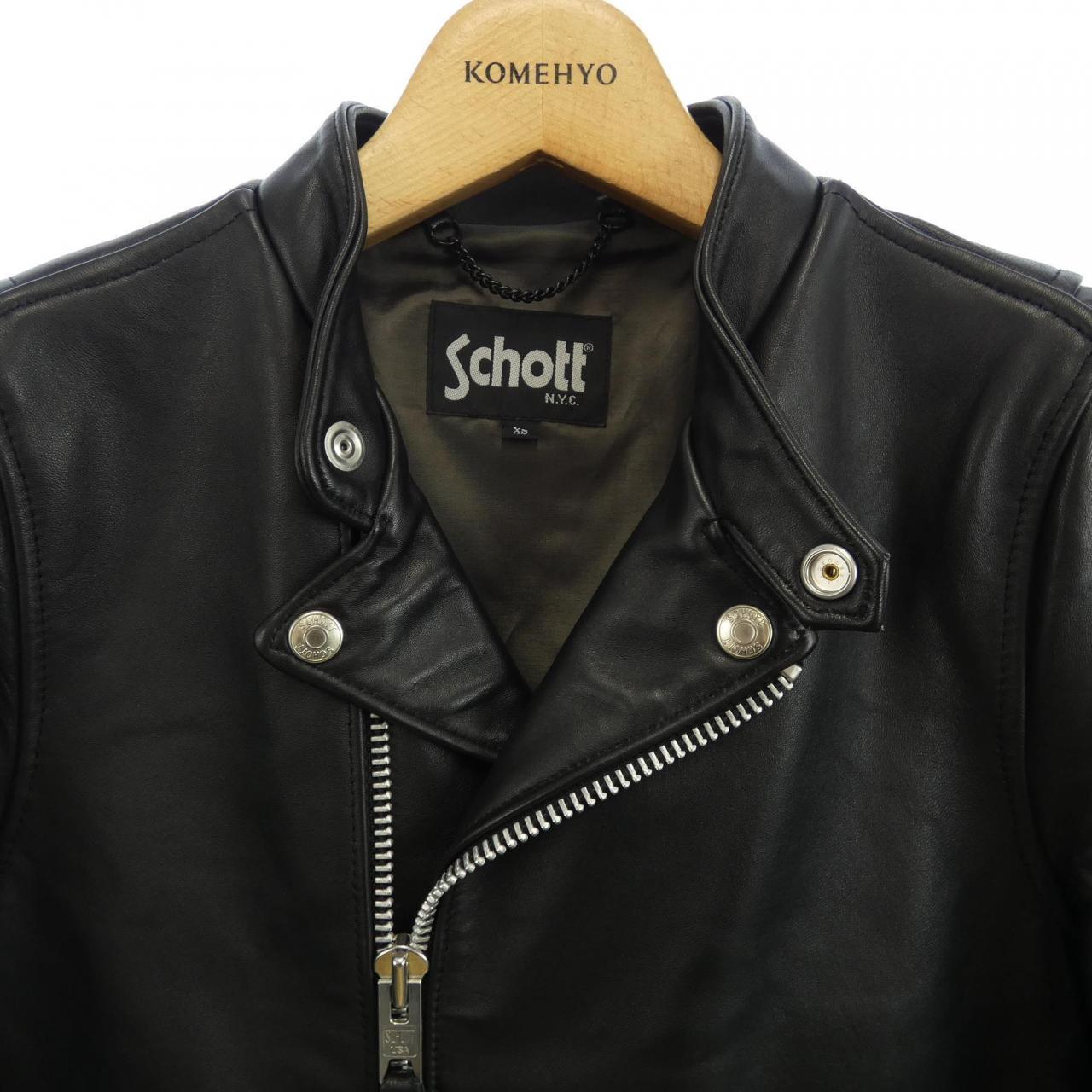 ショット SCHOTT レザーライダースジャケット