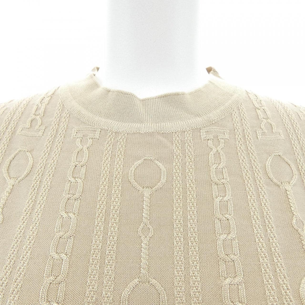 エルメス HERMES EFFET KALEIDOSCOPE 4H2666DG ニット