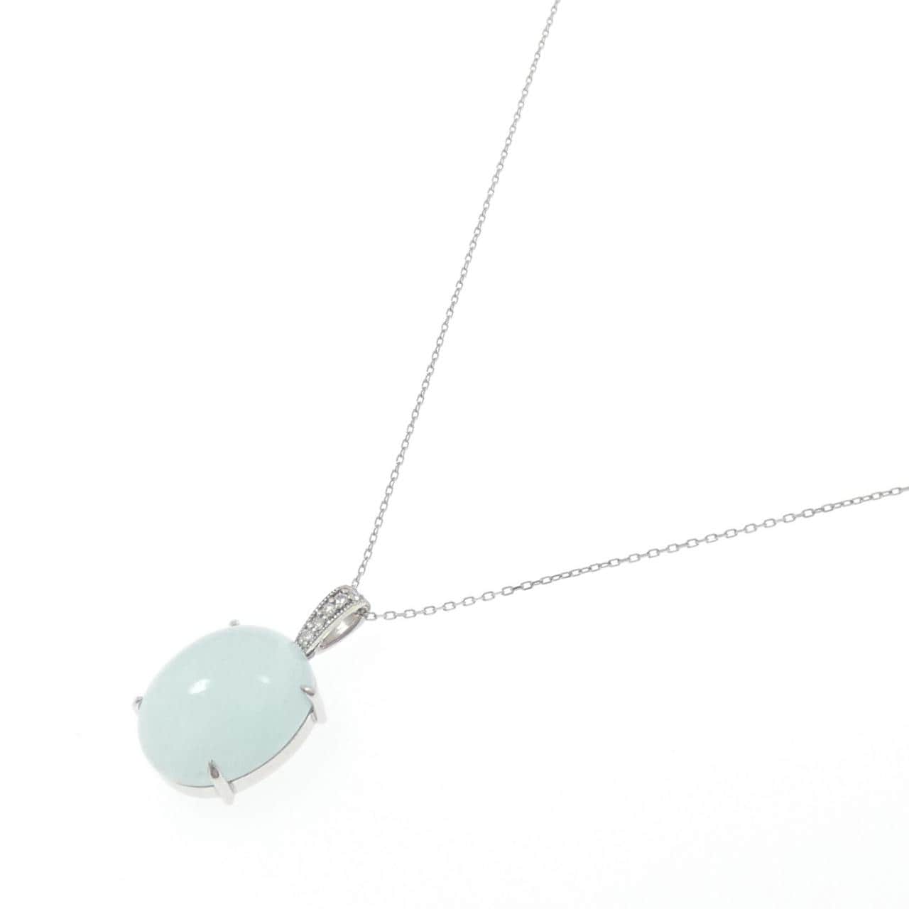 PT900/PT850 アクアマリン ネックレス 20.12CT