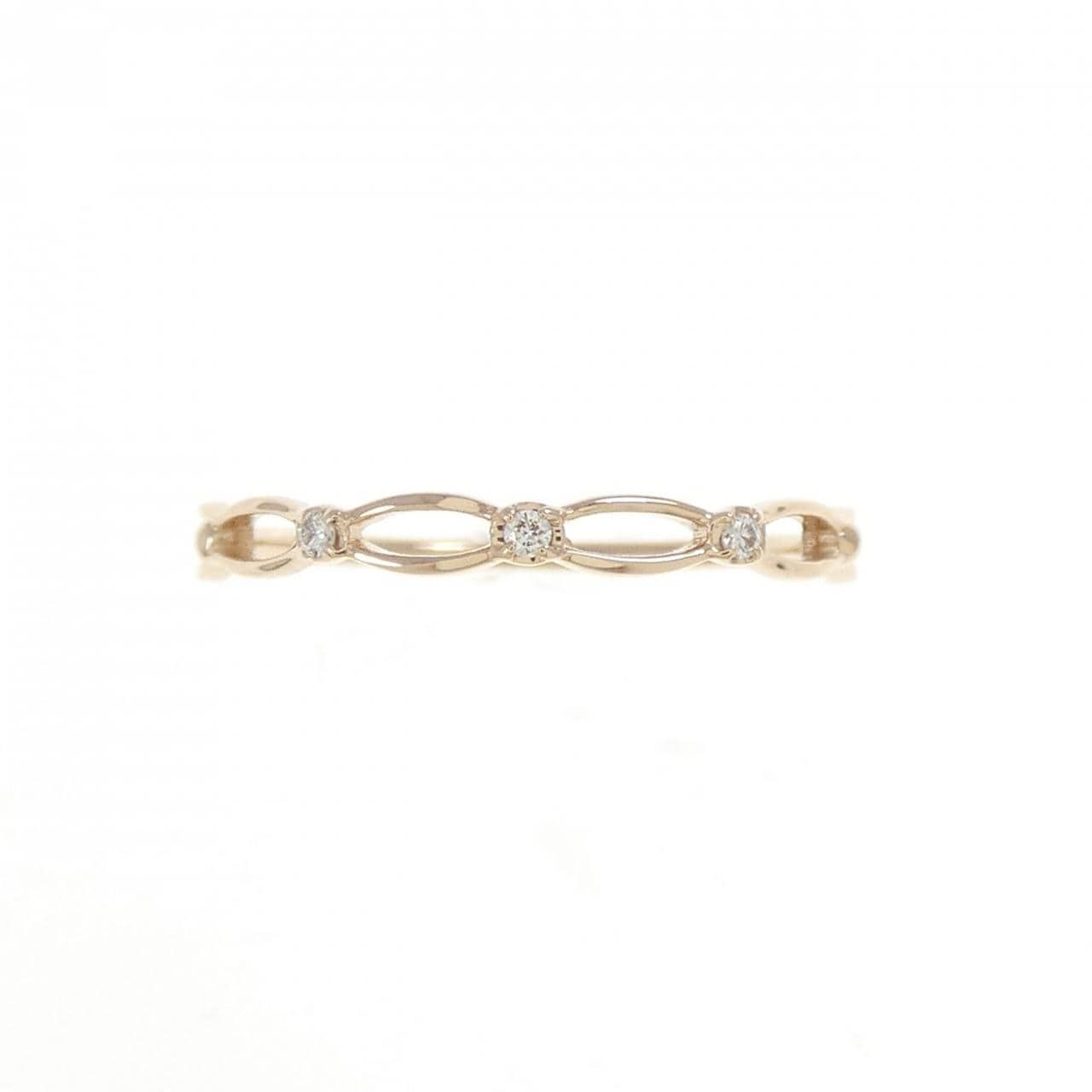 K18PG ダイヤモンド リング 0.02CT