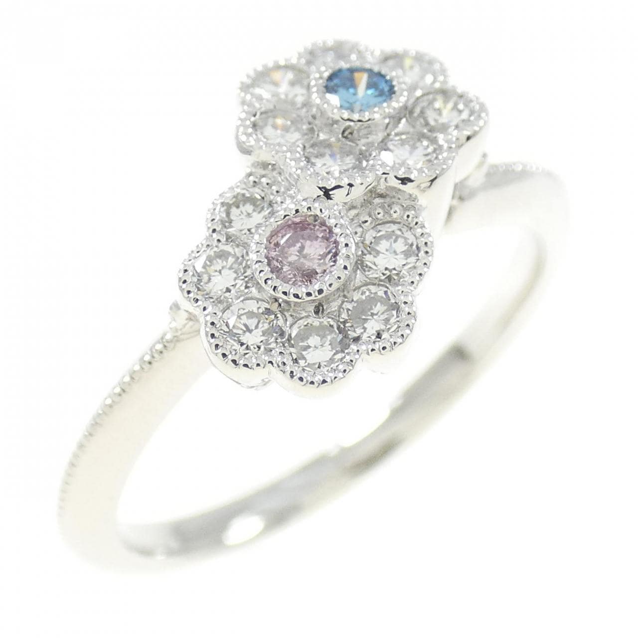 PT Flower Diamond Ring 0.36