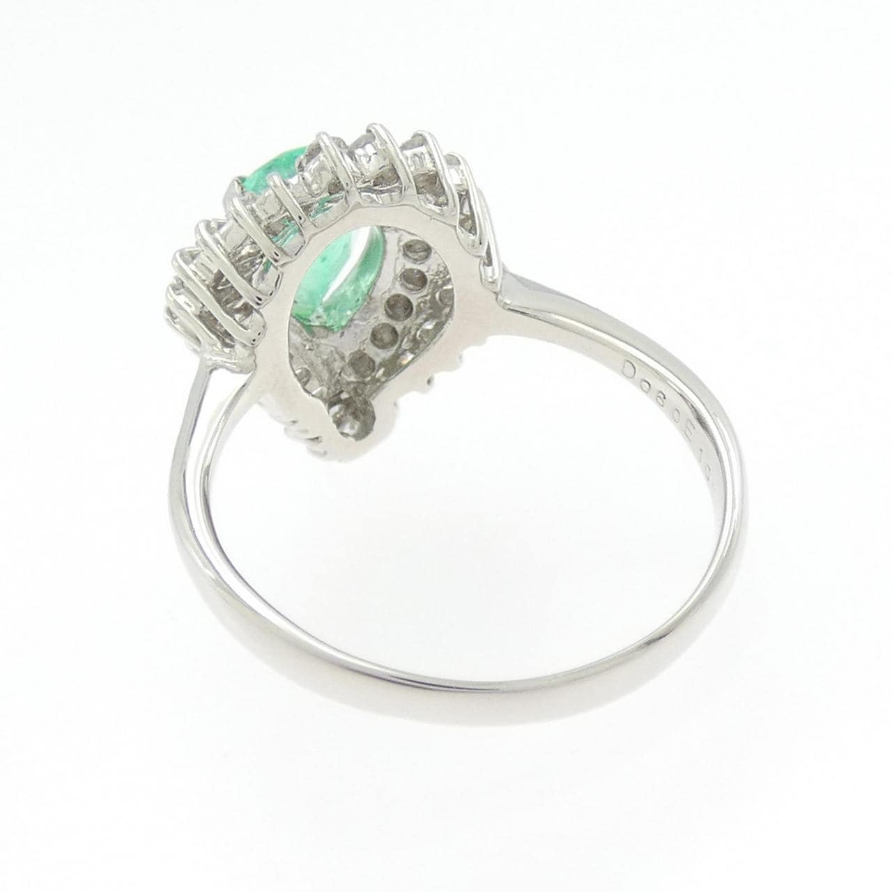 PT900 エメラルド リング 1.00CT