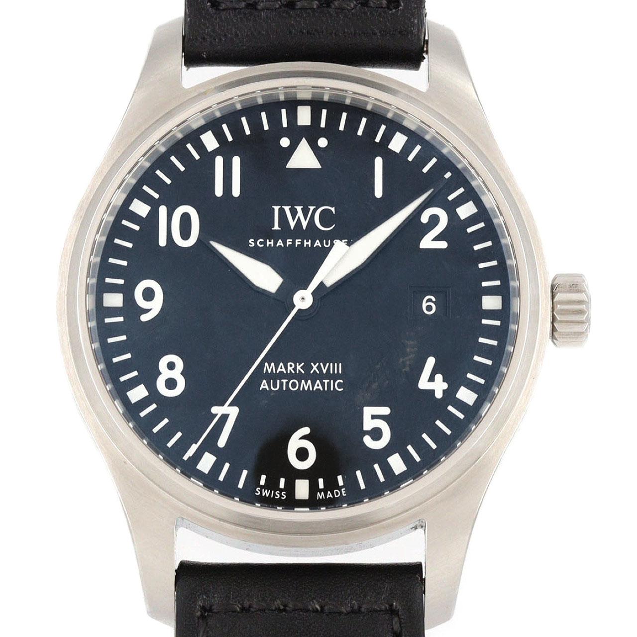 【ノーメンテナンス特価】IWC パイロットウォッチ･マークXVIII IW327001 SS 自動巻