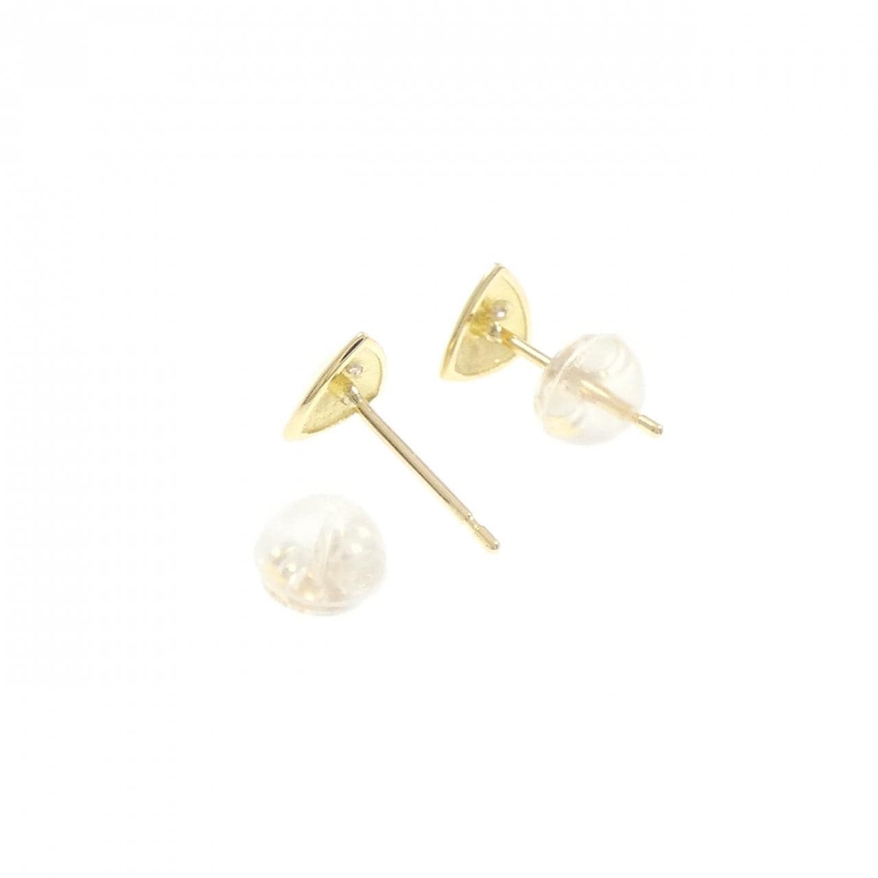 K18YG ダイヤモンド ピアス 0.02CT