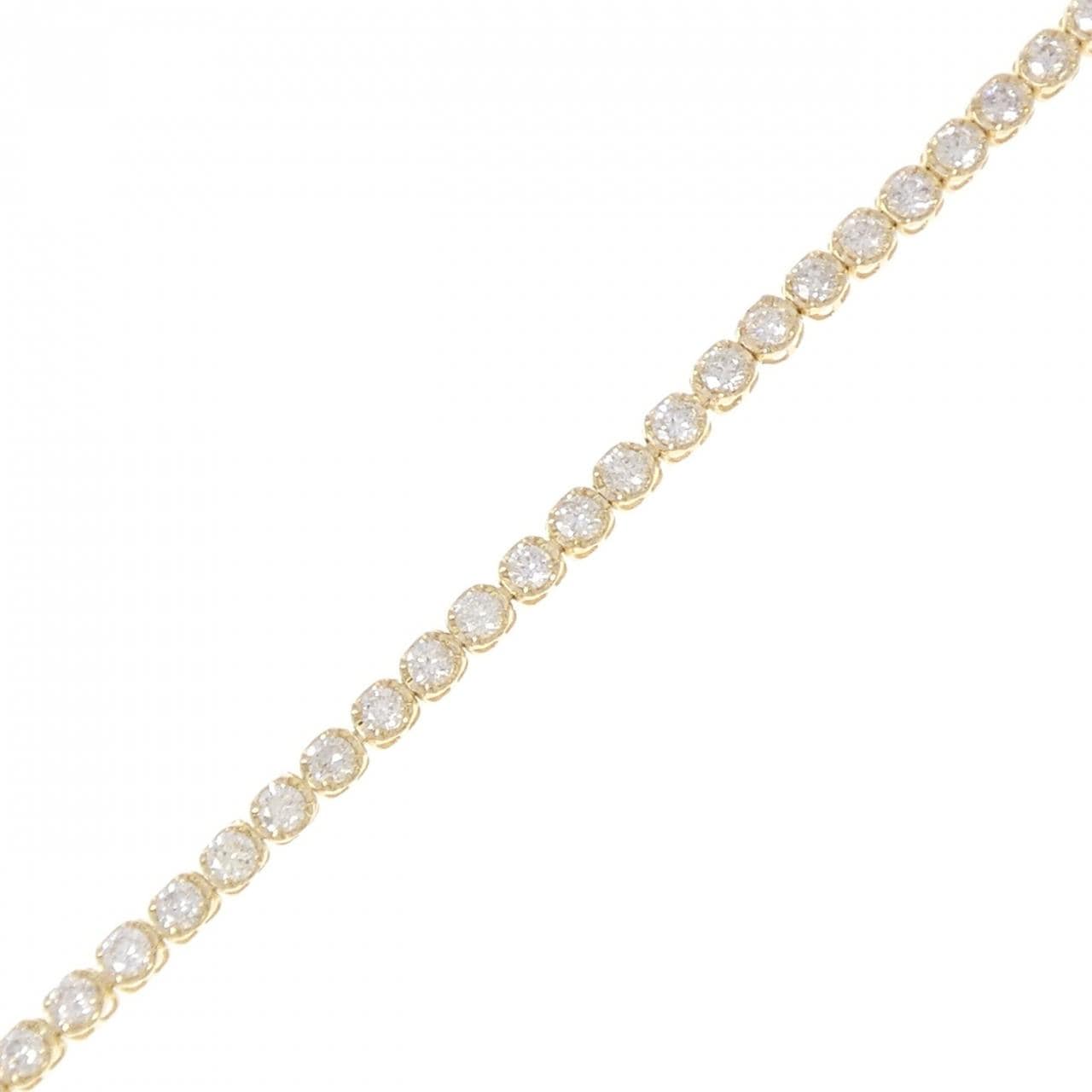 K18YG ダイヤモンド ブレスレット 2.00CT