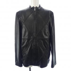 ヴェルサーチェ VERSACE レザーライダースジャケット