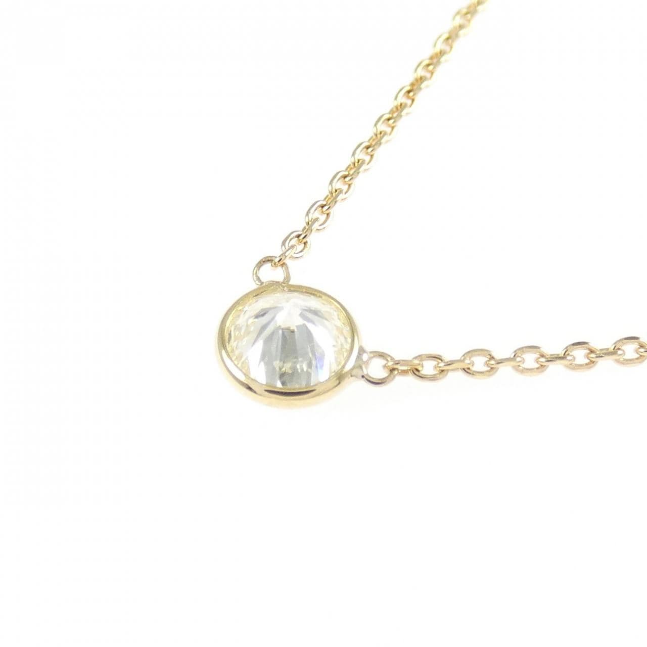 K18YG ダイヤモンド ネックレス 0.287CT