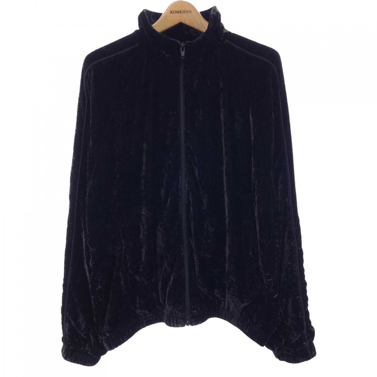シュプリーム SUPREME crushed velvet track jack ジャケット