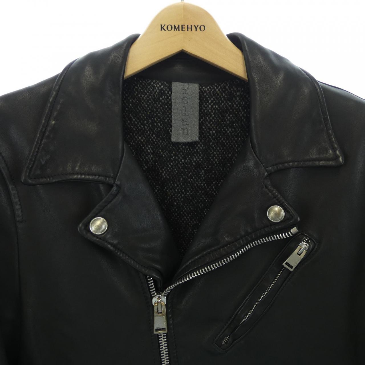 Delan 9DNIN100 レザーライダースジャケット