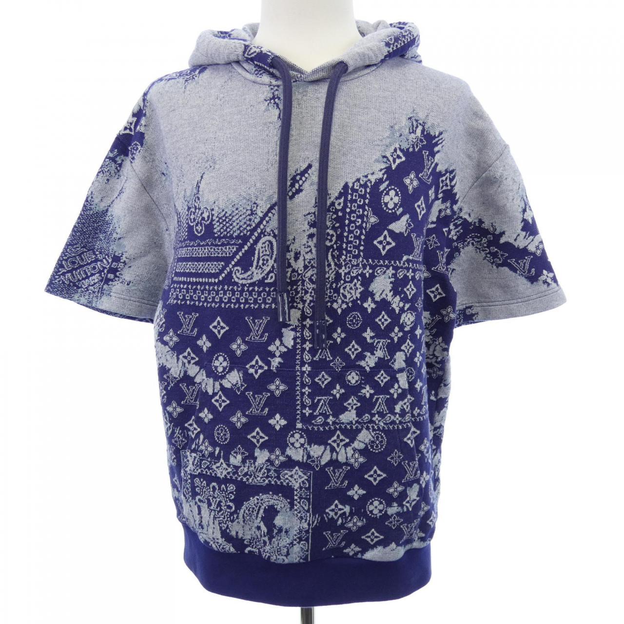 ルイヴィトン LOUIS VUITTON モノグラムバンダナショートスリーブフーディ HNY28WN31 パーカー
