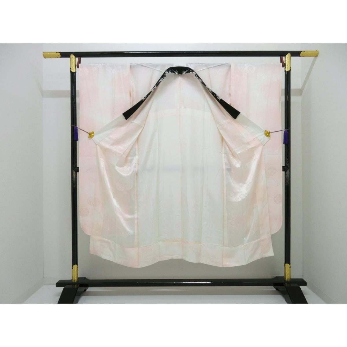 長襦袢　振袖　ボカシ染