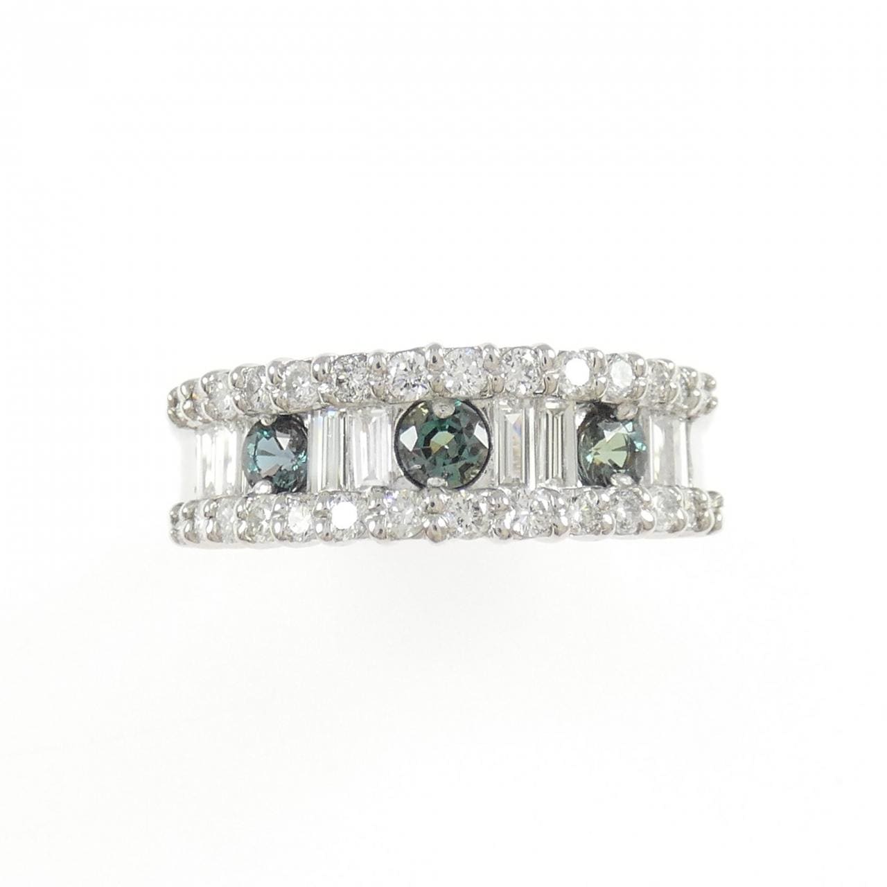 PT900 アレキサンドライト リング 0.39CT