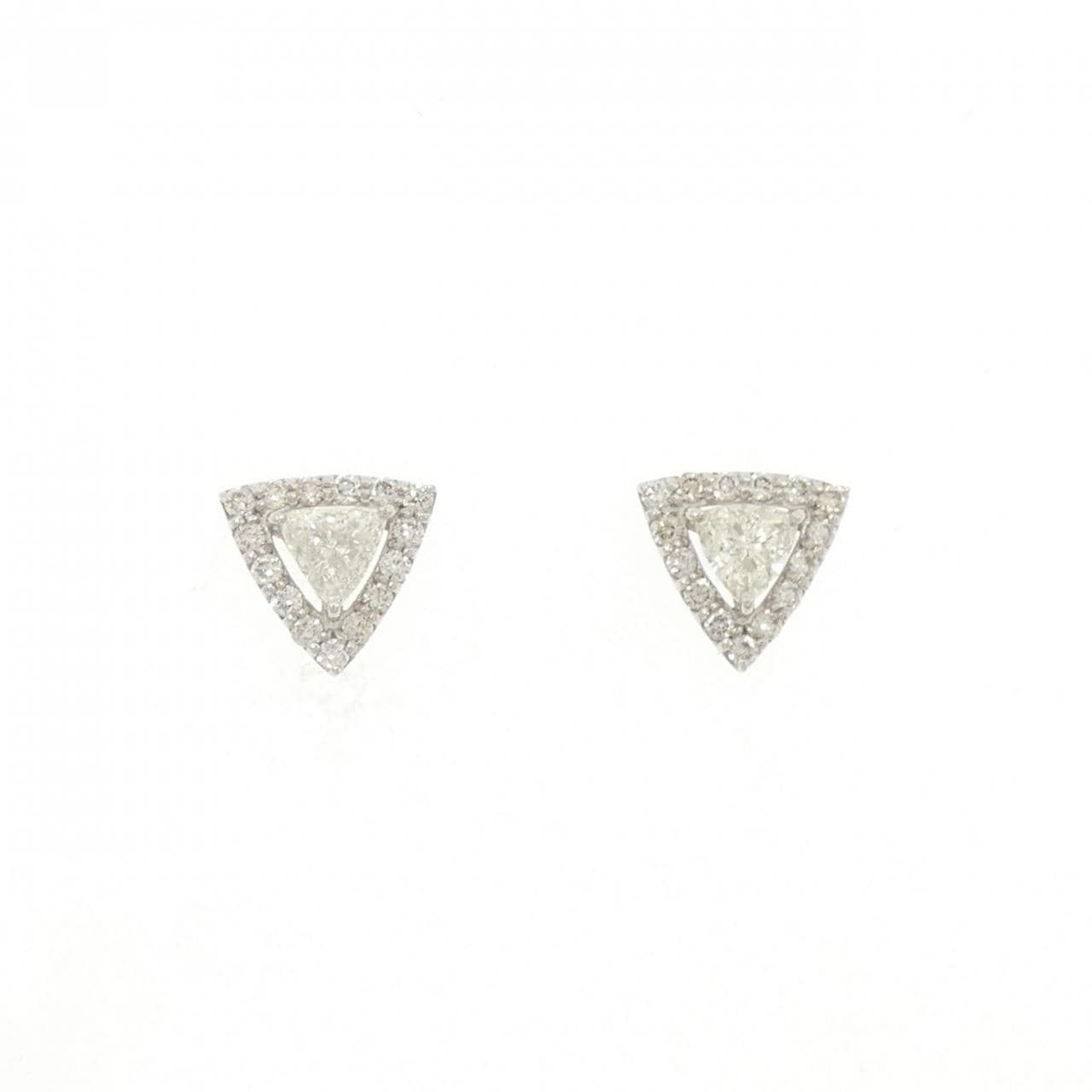 【新品】PT900 ダイヤモンド ピアス 0.40CT