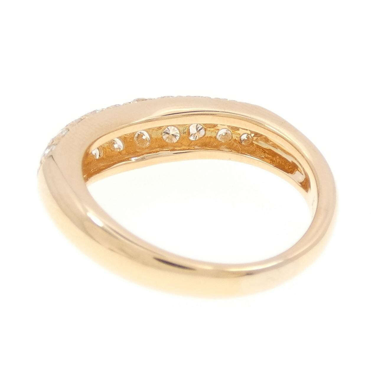 K18PG ダイヤモンド リング 0.70CT