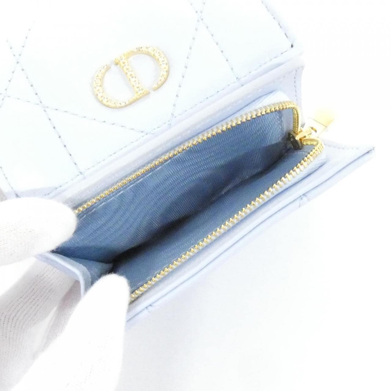 【未使用品】クリスチャンディオール ディオール カロ ハイビスカス S4207UHNN 財布