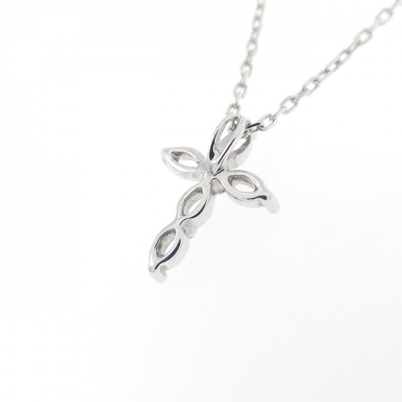 K10WG ダイヤモンド ネックレス 0.01CT